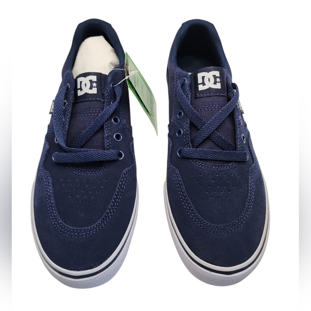 Dc Mens Rowlan Navy Shoes Nwt Size 6‎